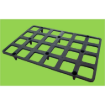 Image de Plaques 24 trous pour godet 8 cm carré 55.5x37cm - Paquet de 50