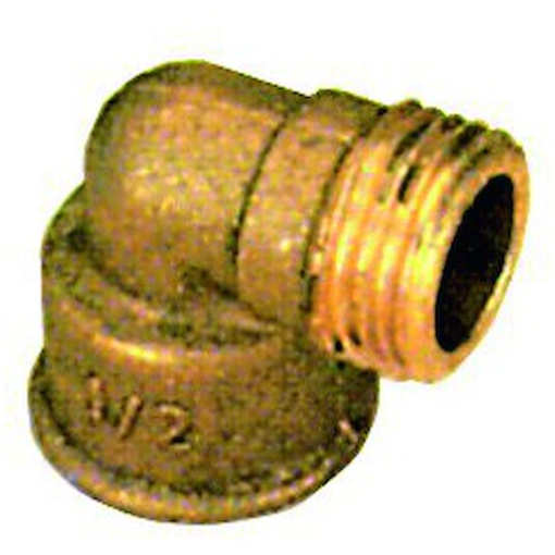 Image de Coude Laiton 90° - 3/4" MF - Unité