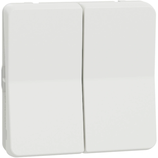 Image de Interrupteur double va et vient IP55 blanc - MUREVA -  L'unité