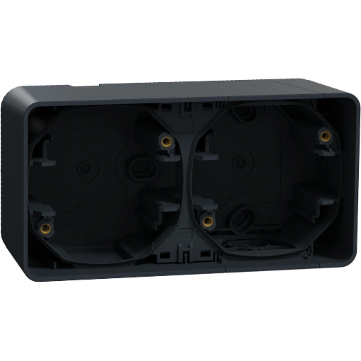 Image de Mureva Styl - Boîte 2 postes - saillie - IP55 - IK08 - Gris -  L'unité