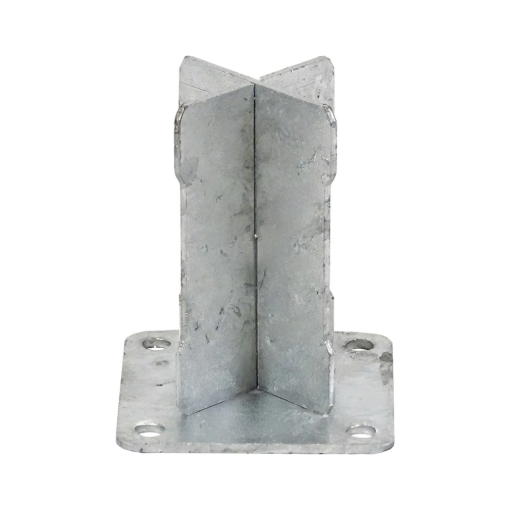 Image de BASFIX FLOOR GALVA - Pour Poteau Mosaic - Sol dur - Unité