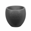 Image de Pot Egg "GRAPHIT" - Dim : 50  x 45 cm - 46 L - gris anthracite - Unité