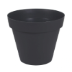 Image de POT TOSCANE D 80  H 66 cm 170 L - gris anthracite