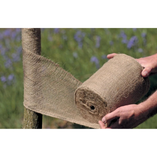 Image de Bande de toile jute - 20cm/25m