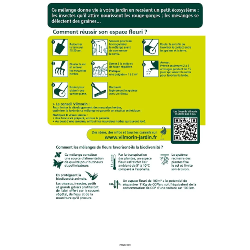 Image de MELANGE COIN OISEAU 25M2 VL - Le sachet