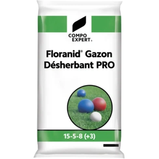 Image de Floranid Désherbant Gazon 15.05.08 - AMM 2150968 - Sac de 20 kg - CERTI
