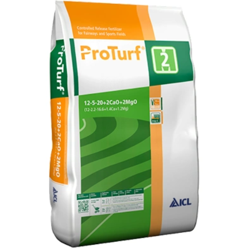 Image de Engrais ProTurf ® 2M 12-5-20+2CaO+2MgO - D30g/m2 - Sac de 25 kg
