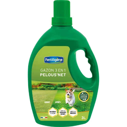 Image de Engrais Gazon 3 en 1 FERTILIGENE Le bidon - 3L