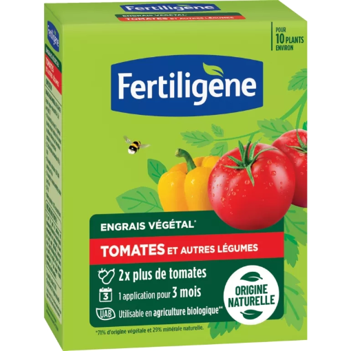 Image de Engrais TOMATES et AUTRES LEGUMES FERTILIGENE - Boite de 1.2 kg