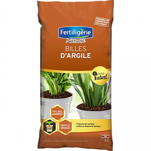 Image de ARGILE EXPANSEE 8451 - NATUREN - Sac de 6 l