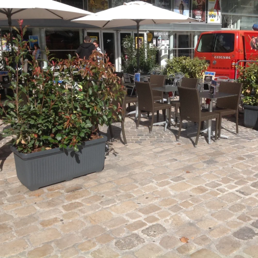 Image de Jardinière - 110 X 55 X H 55,5 cm 330 litres - Coloris chocolat