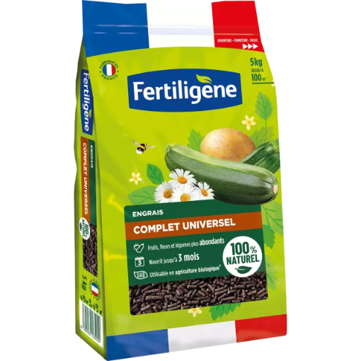 Image de Engrais COMPLET FERTILIGENE - Sac de 7 kg (5 + 2 gratuit)