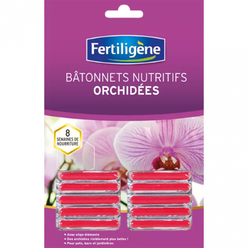 Image de BATONNETS NUTRITIFS ORCHIDEES - Blister de 10
