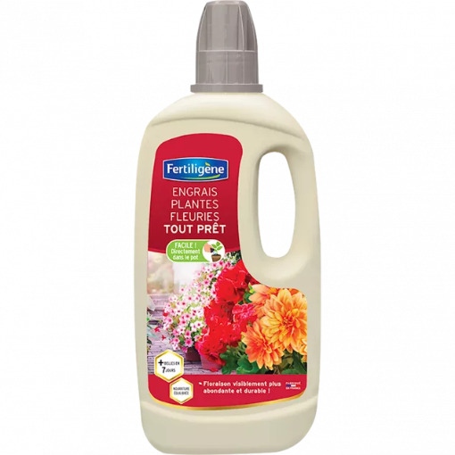 Image de Engrais Plantes Fleuries TOUT PRET - 1 L - Le bidon