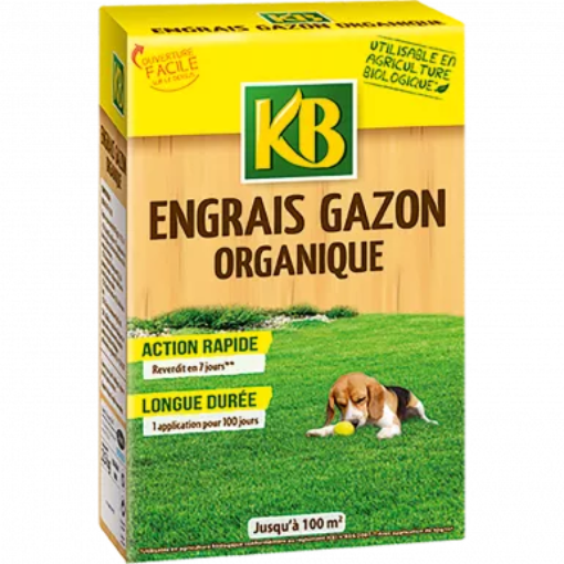 Image de NATUREN ENGRAIS GAZON SCOTTS - 100m2 - Boite de 2.5 kg